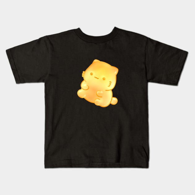 Gummy bear muffin cat Kids T-Shirt by @muffin_cat_ig